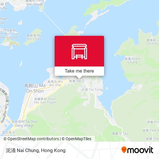 泥涌 Nai Chung map