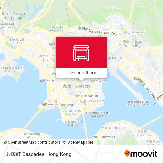 欣圖軒 Cascades map