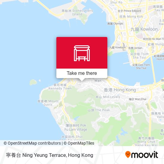 寧養台 Ning Yeung Terrace map