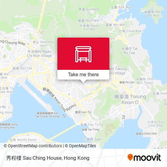 秀程樓 Sau Ching House map