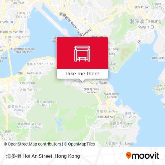 海晏街 Hoi An Street map
