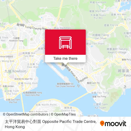 太平洋貿易中心對面 Opposite Pacific Trade Centre map