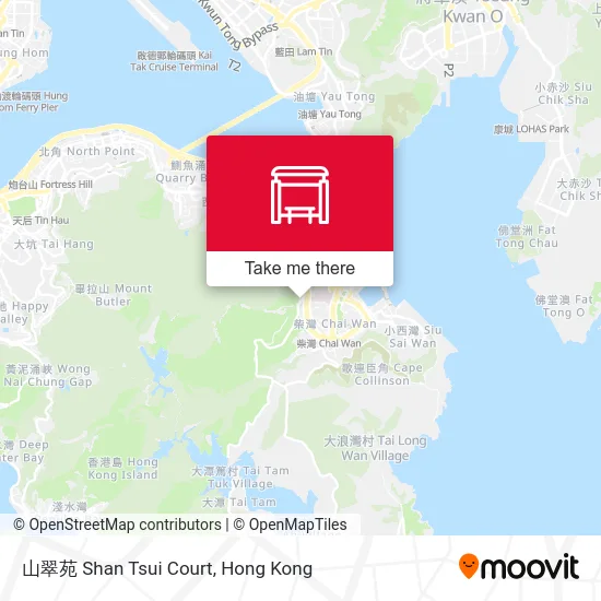 山翠苑 Shan Tsui Court map