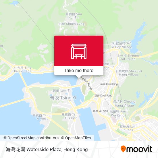 海灣花園 Waterside Plaza map