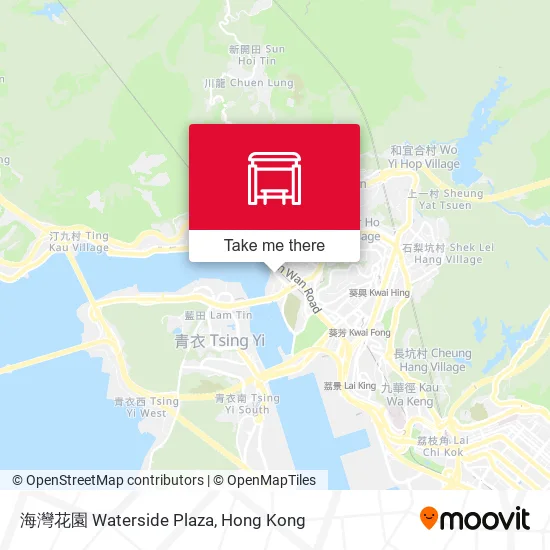海灣花園 Waterside Plaza map