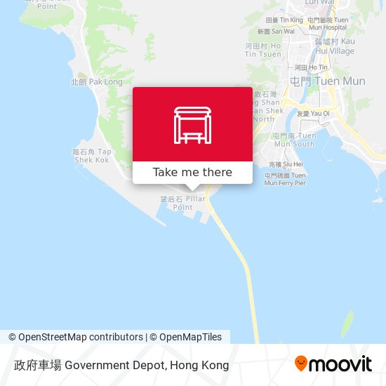 政府車場 Government Depot map