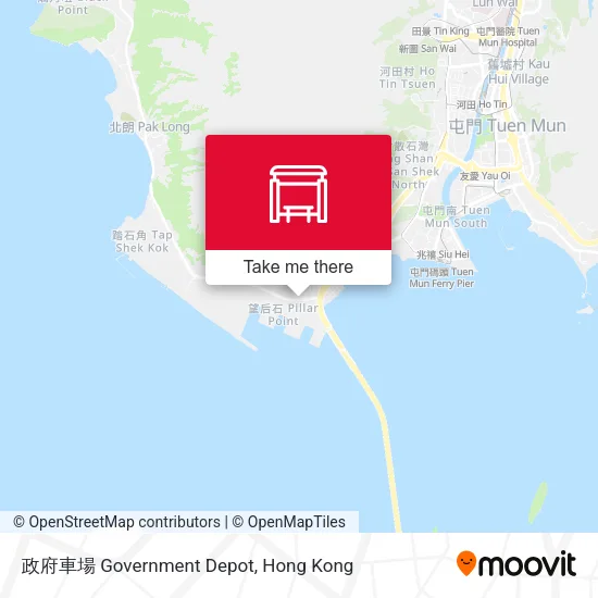政府車場 Government Depot map