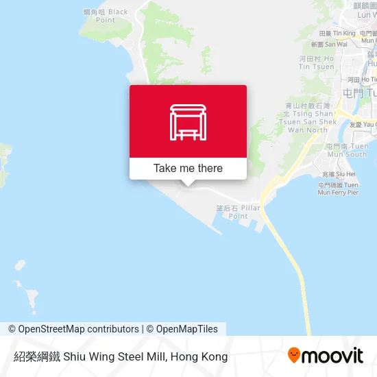 紹榮綱鐵 Shiu Wing Steel Mill地圖