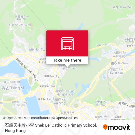 石籬天主教小學 Shek Lei Catholic Primary School map