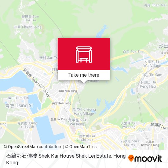 石籬邨石佳樓 Shek Kai House Shek Lei Estate map