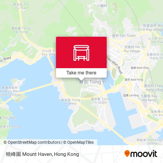 曉峰園 Mount Haven map