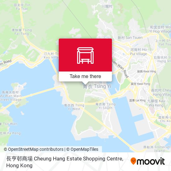 長亨邨商場 Cheung Hang Estate Shopping Centre map
