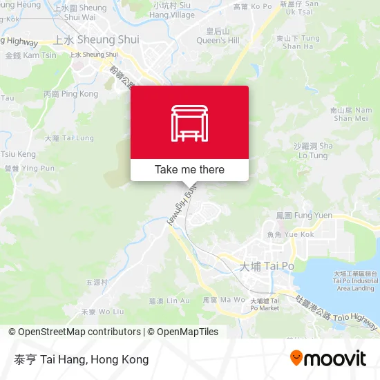 泰亨 Tai Hang map