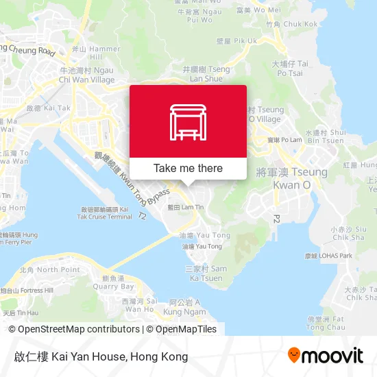 啟仁樓 Kai Yan House map