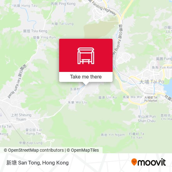 新塘 San Tong map