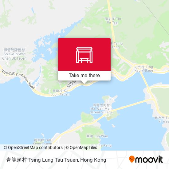 青龍頭村 Tsing Lung Tau Tsuen map