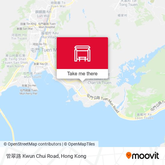 管翠路 Kwun Chui Road map