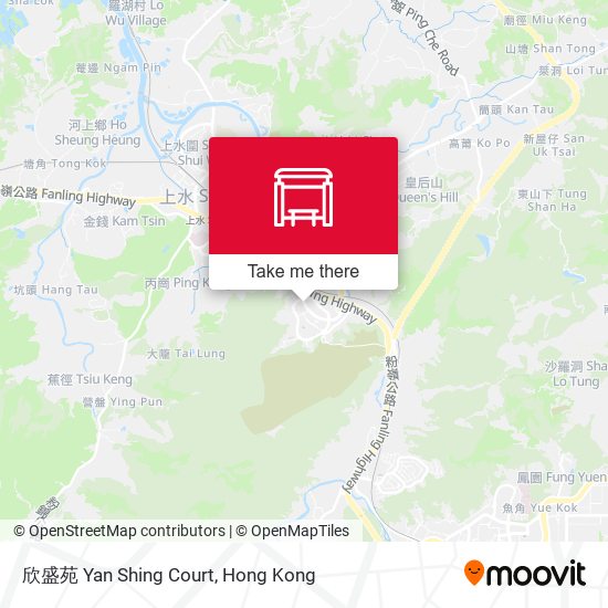 欣盛苑 Yan Shing Court map