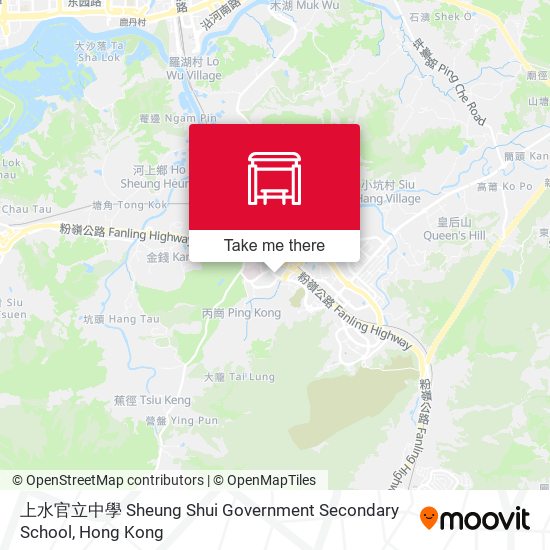 上水官立中學 Sheung Shui Government Secondary School map