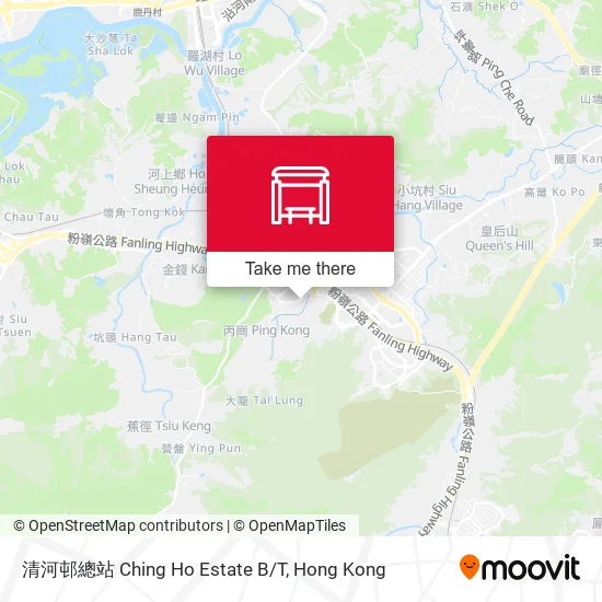清河邨總站 Ching Ho Estate B/T map