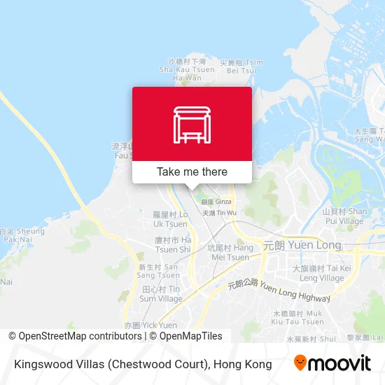 Kingswood Villas (Chestwood Court) map