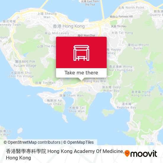 香港醫學專科學院 Hong Kong Academy Of Medicine map