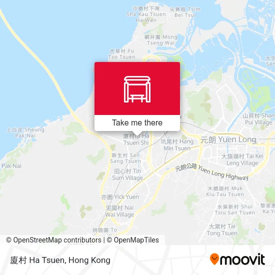 廈村 Ha Tsuen地圖