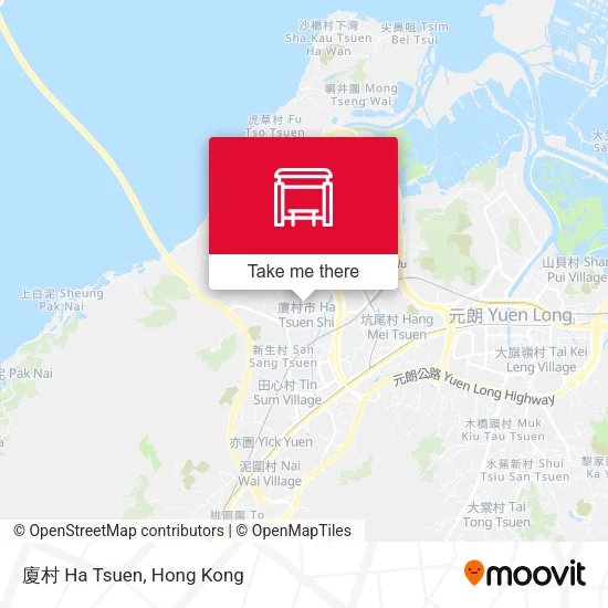 廈村 Ha Tsuen地圖