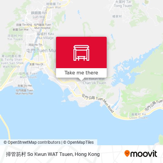 掃管笏村 So Kwun WAT Tsuen map
