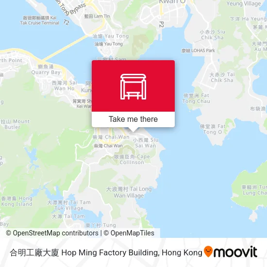 合明工廠大廈 Hop Ming Factory Building地圖