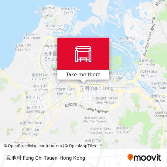 鳳池村 Fung Chi Tsuen map