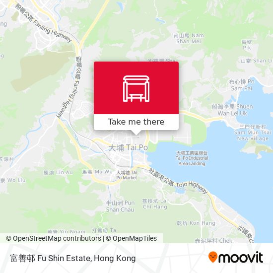 富善邨 Fu Shin Estate map