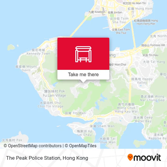 The Peak Police Station map