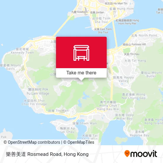 樂善美道 Rosmead Road map