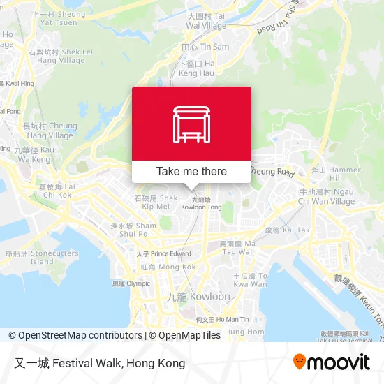 又一城 Festival Walk map