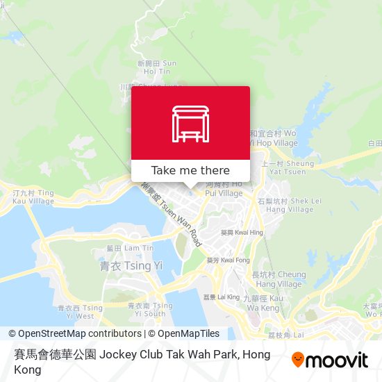 賽馬會德華公園 Jockey Club Tak Wah Park map