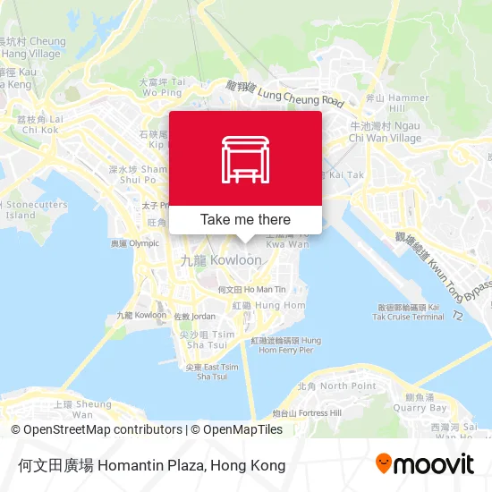 何文田廣場 Homantin Plaza map