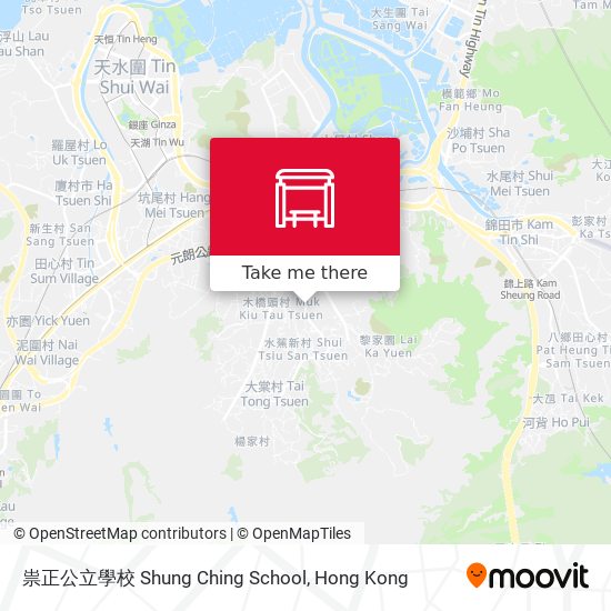 祟正公立學校 Shung Ching School map