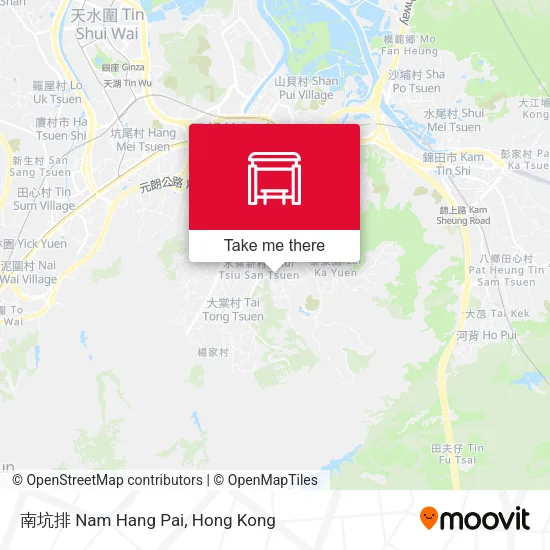 南坑排 Nam Hang Pai map
