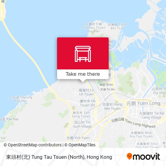 東頭村(北) Tung Tau Tsuen (North) map
