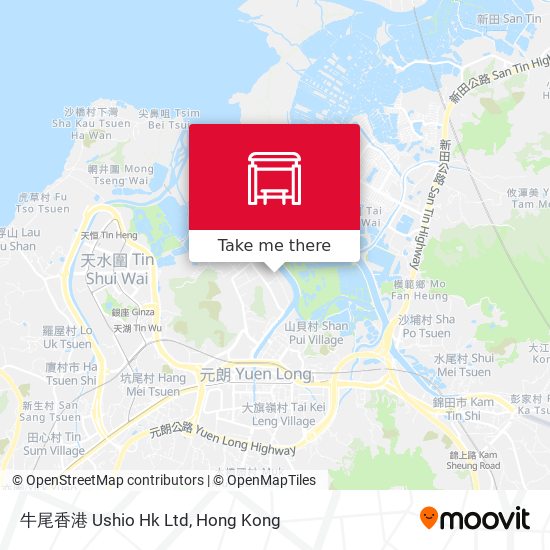 牛尾香港 Ushio Hk Ltd map