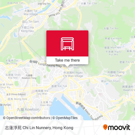 志蓮淨苑 Chi Lin Nunnery map