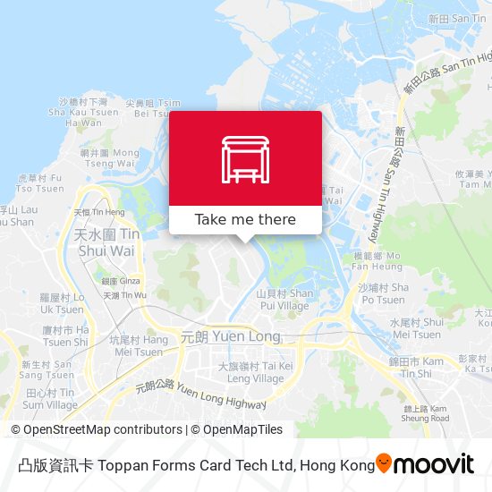 凸版資訊卡 Toppan Forms Card Tech Ltd map