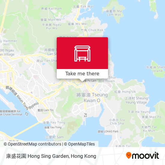 康盛花園 Hong Sing Garden map