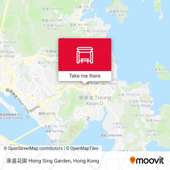 康盛花園 Hong Sing Garden地圖