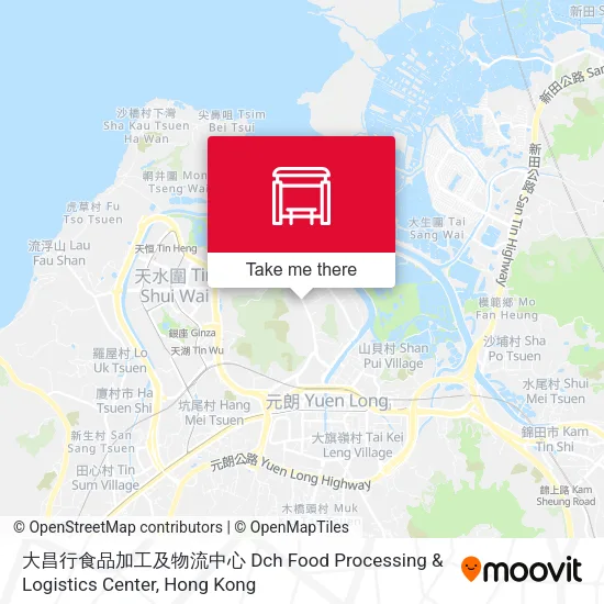 大昌行食品加工及物流中心 Dch Food Processing & Logistics Center地圖