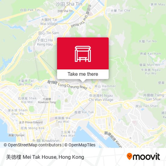 美德樓 Mei Tak House map