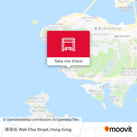 華翠街 Wah Chui Street map