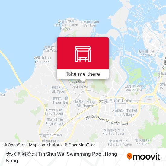 天水圍游泳池 Tin Shui Wai Swimming Pool map