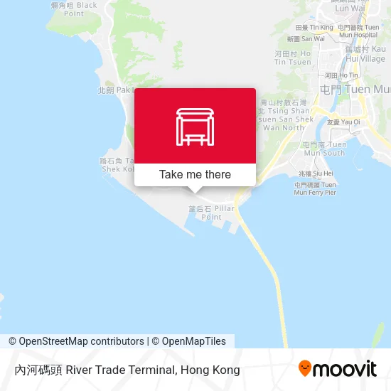 內河碼頭 River Trade Terminal map